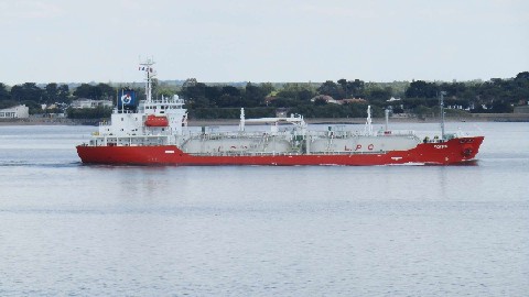 Z2205-30 GDGW St Nazaire 73 Tanker petrolier GPL Forbin - Fort bien !